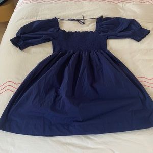 Hill House Navy Short Nap Dress